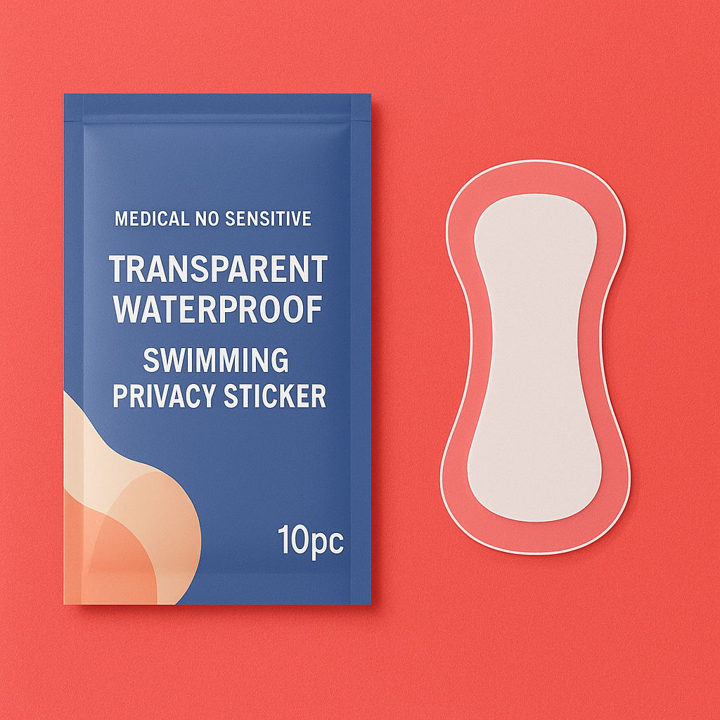 Transparent Waterproof Swimming Privacy Sticker Women Swimming Private Patches Private Stickers Private Area Protection Sticker